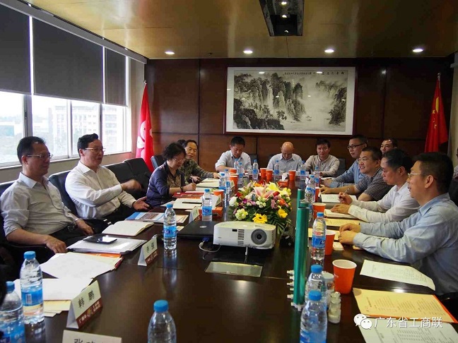 全国工商联谢经荣副主席率队到粤 开展降低实体(图1)